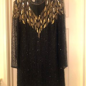 Elegant Sequence dinner dress
